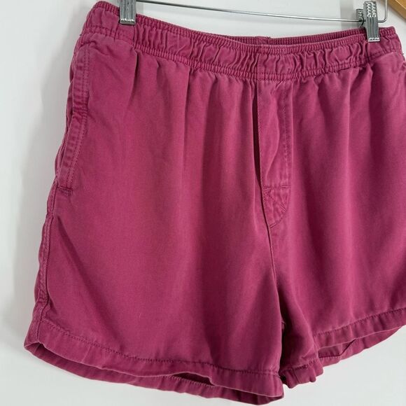 Zara Men’s Elastic Waist Pull On Shorts in Pink | Medium - Picture 4 of 7